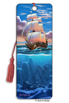 Sail Away Pirate Bookmark by Artgame