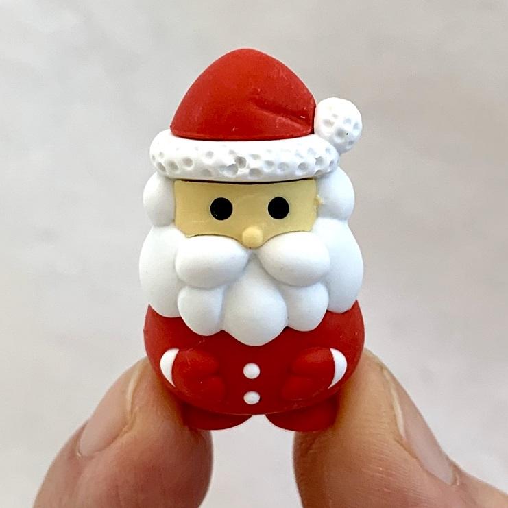 Santa Claus Erasers by Iwako