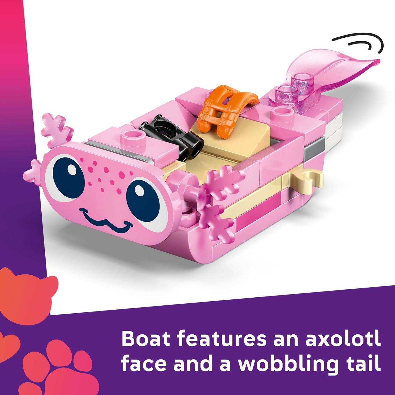 Friends Axolotl Adventure Boat  by Lego