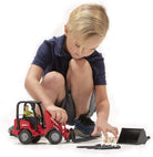 Schaeffer Compact Loader with Figure Accessories by Bruder 4