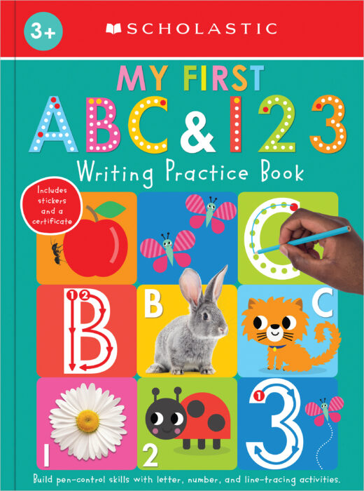 Scholastic Early Learners: Learn-to-Write ABC & 123 Practice Book-by-Scholastic