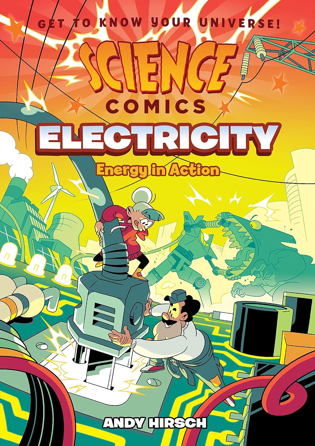 Science Comics: Electricity: Energy in Action-by-Macmillan