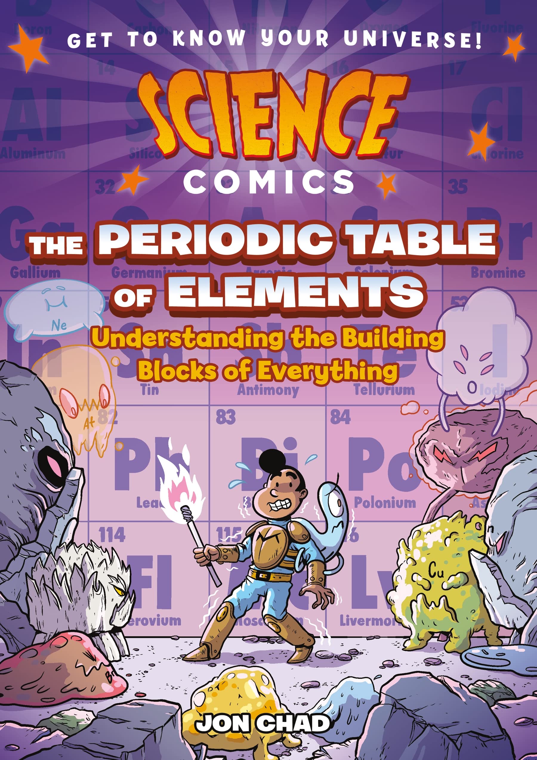 Science Comics: The Periodic Table of Elements: Understanding the Building Blocks of Everything-by-Macmillan