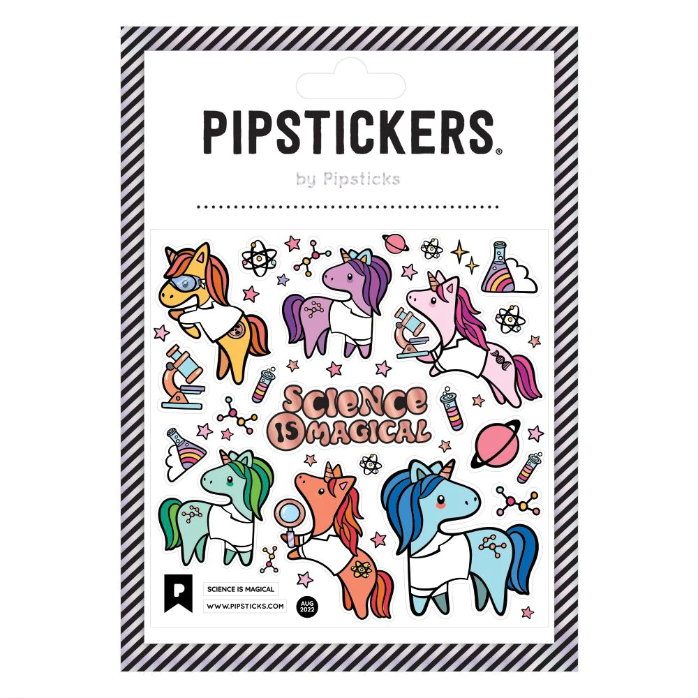 Science Is Magical Sticker Sheet by Pipsticks