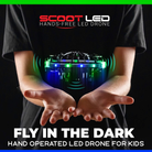 Scoot LED Hand Operated Drone GreenBlue by Force1 1
