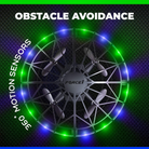 Scoot LED Hand Operated Drone GreenBlue by Force1 2