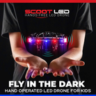 Scoot LED Hand Operated Drone RedBlue by Force1 1