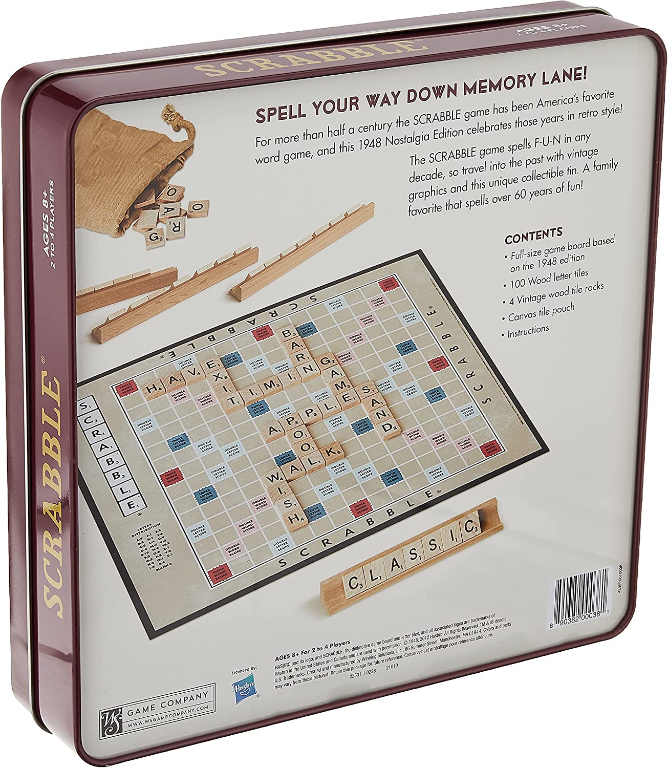 Scrabble Tin by Continuum Games 1