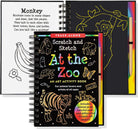 Scratch and Sketch At the Zoo by Peter Pauper Press 1
