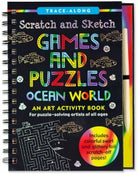 Scratch and Sketch Games and Puzzles Ocean World by Peter Pauper Press