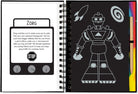 Scratch and Sketch Robots by Peter Pauper Press 1