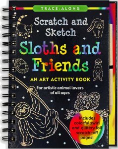 Scratch and Sketch Sloths and Friends by Peter Pauper Press