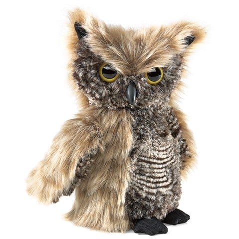 Screech Owl Hand Puppet by Folkmanis