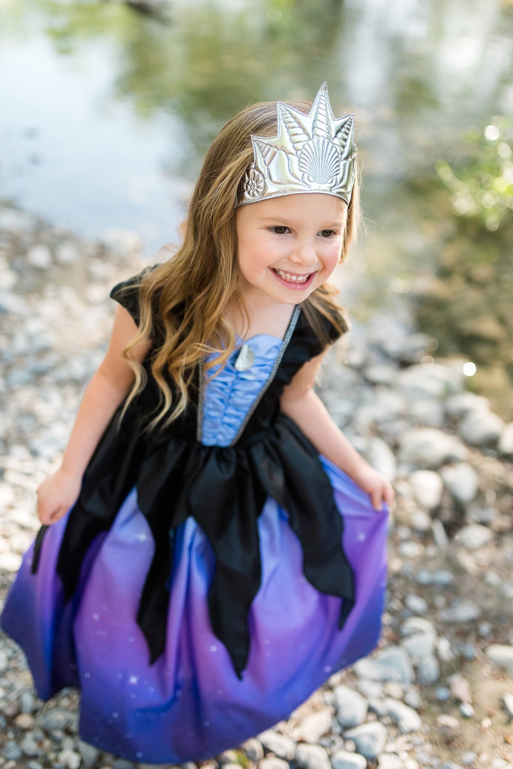 Sea Witch with Soft Crown Medium 3 5 Years by Little Adventures 3 scaled