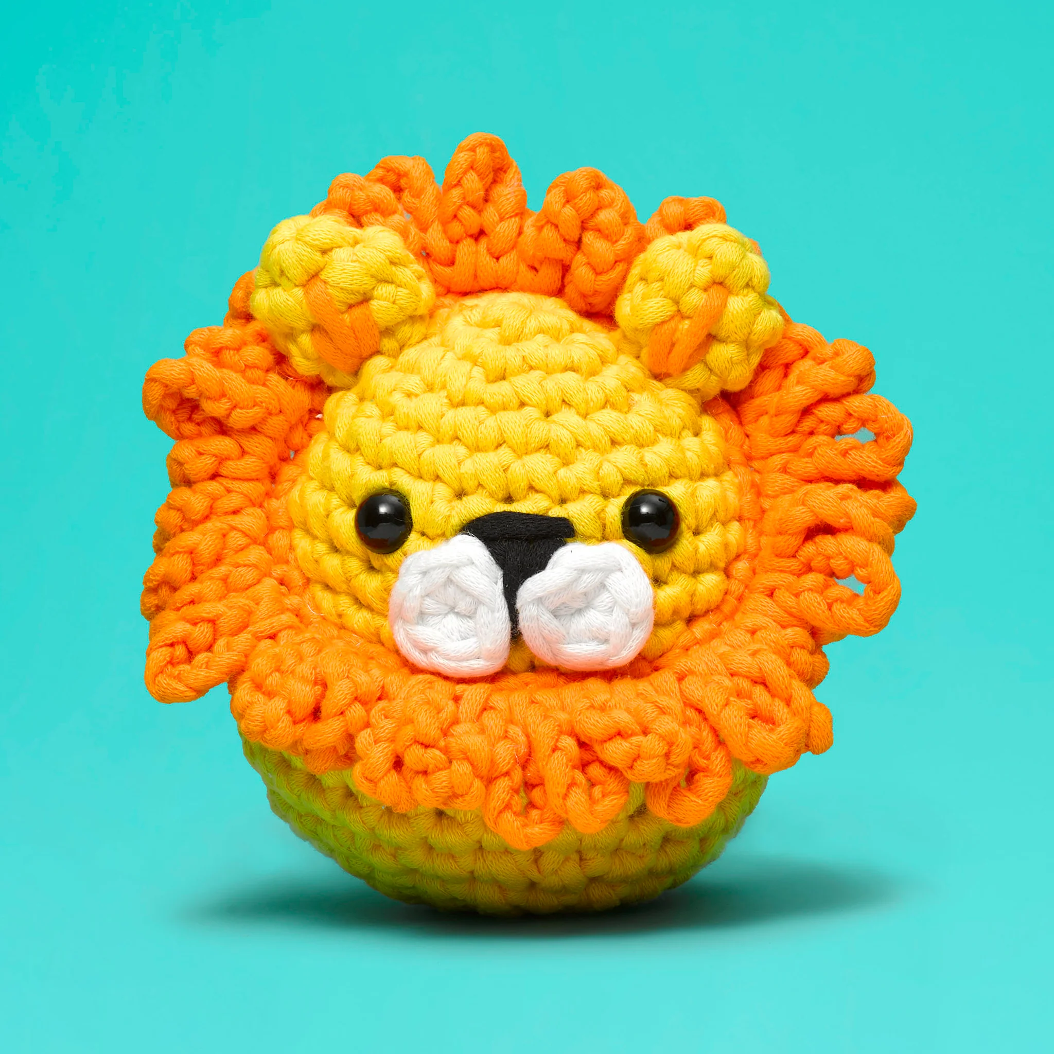 Sebastian the Lion Crochet kit-by-Woobles