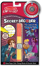 Secret Decoder Case of the Runaway Ruby by Melissa Doug