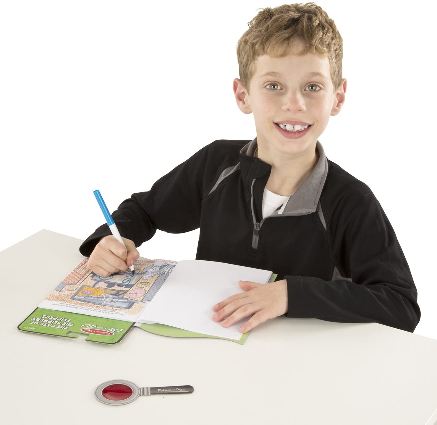 Secret Decoder Case of the Slippery Flippers by Melissa Doug 1