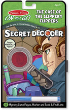 Secret Decoder Case of the Slippery Flippers by Melissa Doug