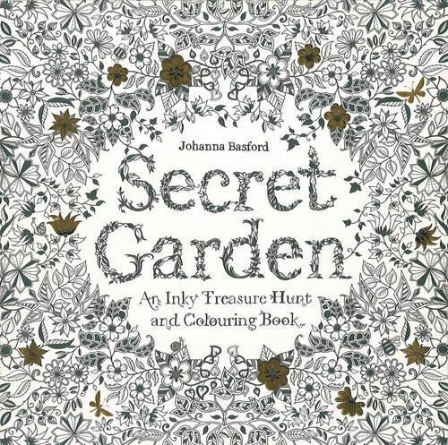 Secret Garden An Inky Treasure Hunt and Coloring Book by Laurence King Publishg