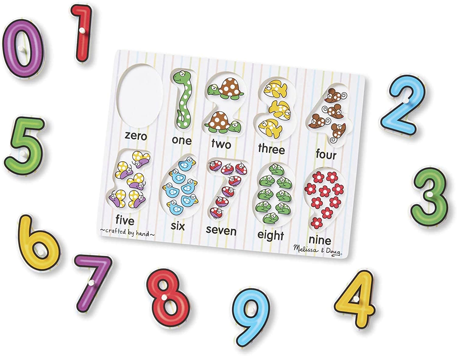 See Inside Numbers Peg Puzzle by Melissa Doug 2