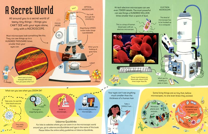 See Inside the Microscopic World by Usborne 1
