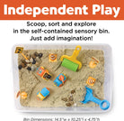 Sensory Bin Construction Zone Playset by Creativity for Kids 4