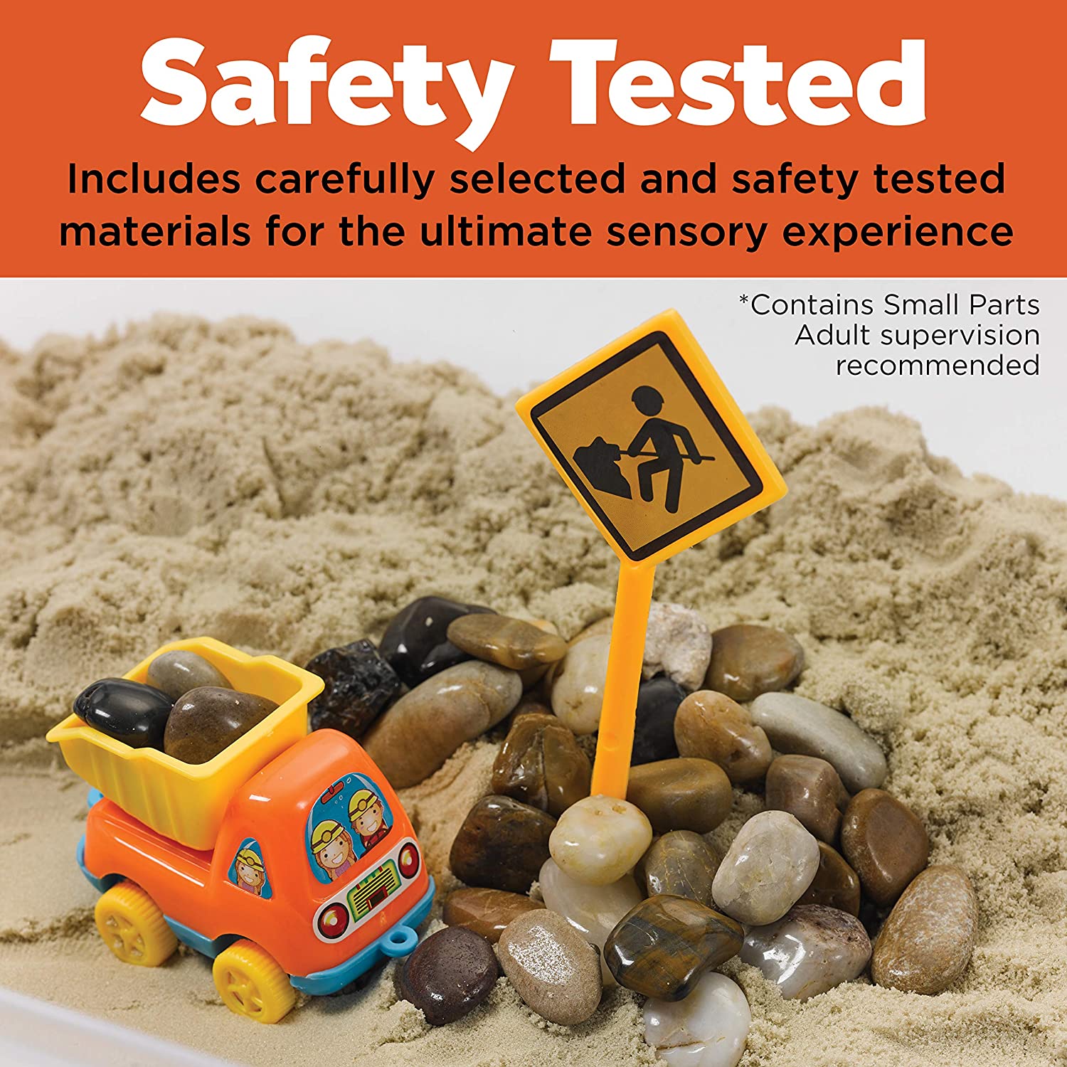 Sensory Bin Construction Zone Playset by Creativity for Kids 5