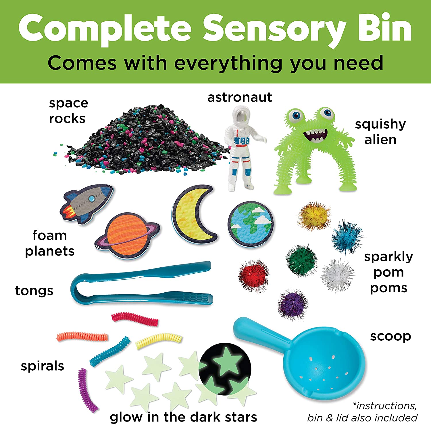 Sensory Bin Outer Space by Creativity for Kids 2