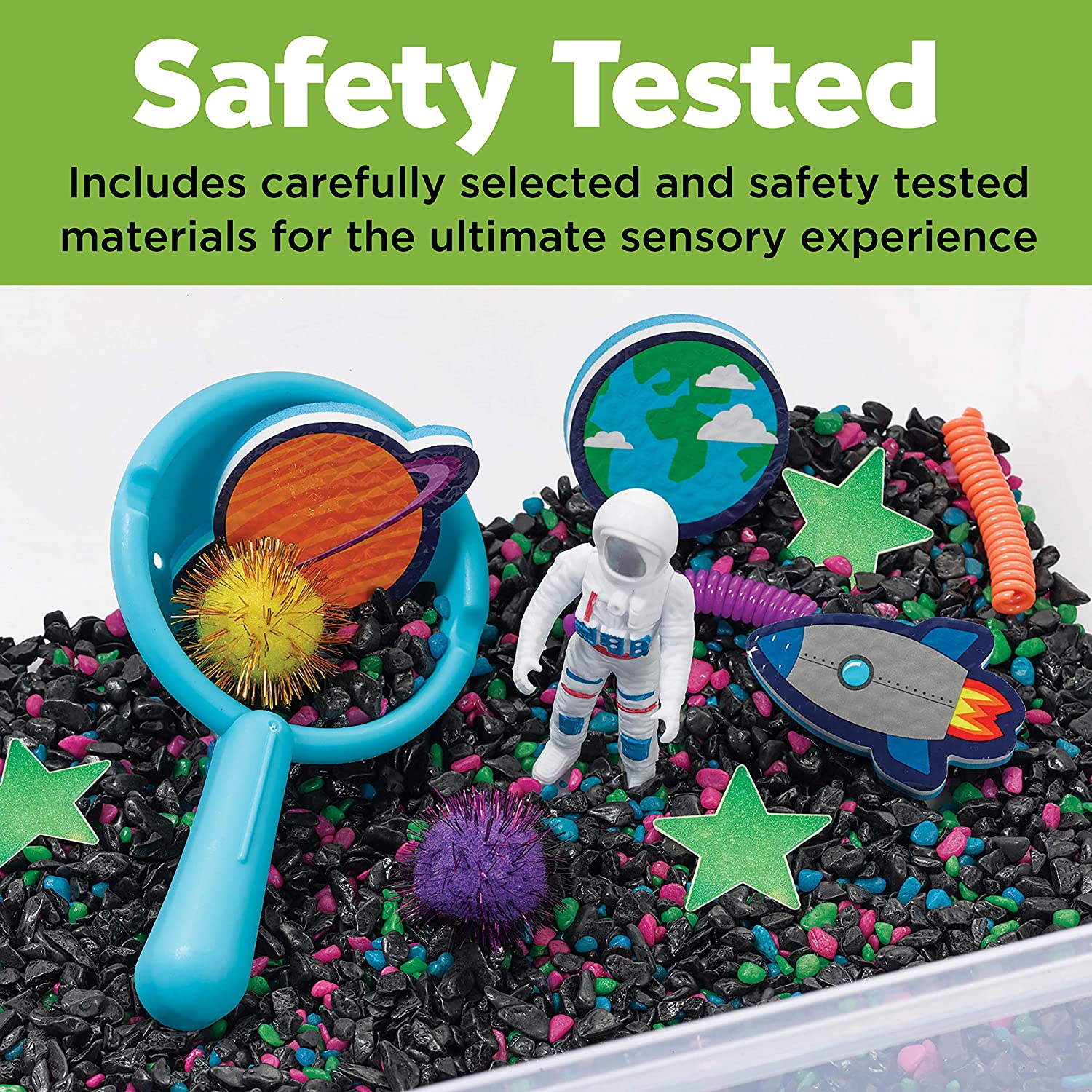 Sensory Bin Outer Space by Creativity for Kids 5