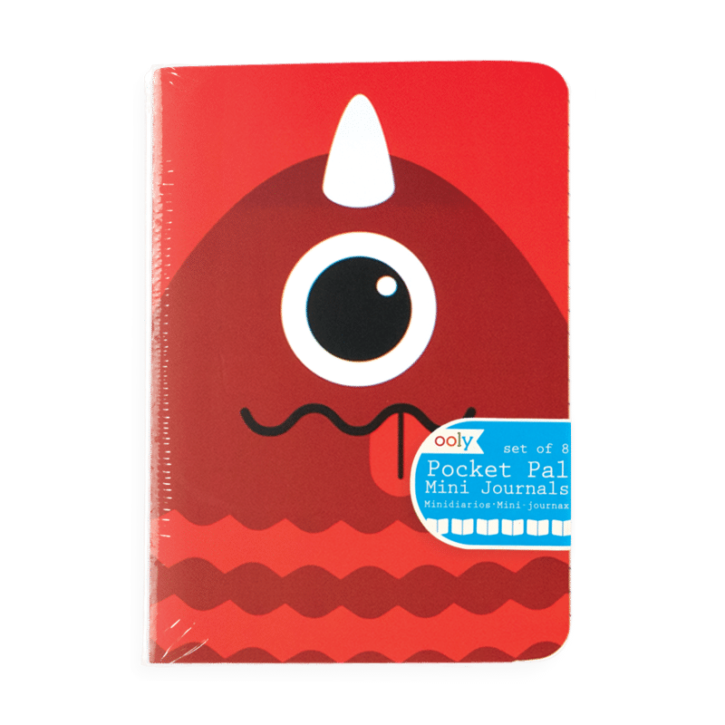 Set of 8 Pocket Pal Journals Monsters by ooly 2