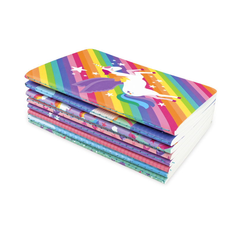 Set of 8 Pocket Pal Journals Unique Unicorns by ooly 2
