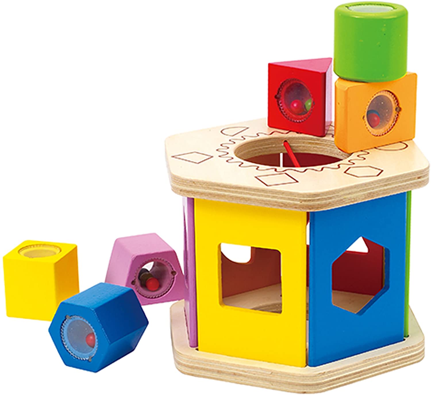 Shake and Match Shape Sorter by Hape 3