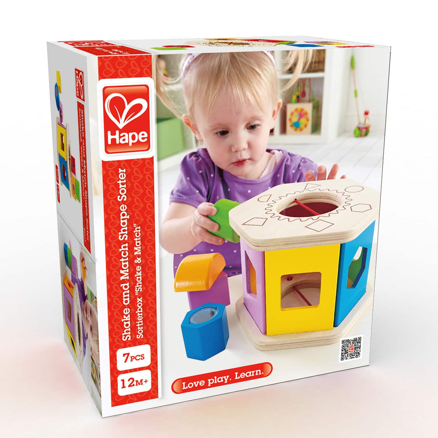 Shake and Match Shape Sorter by Hape