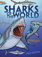 Sharks of the World Coloring Book by Dover Publications