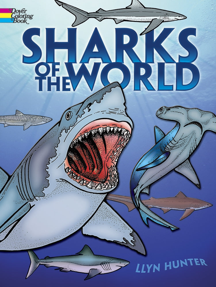 Sharks of the World Coloring Book by Dover Publications