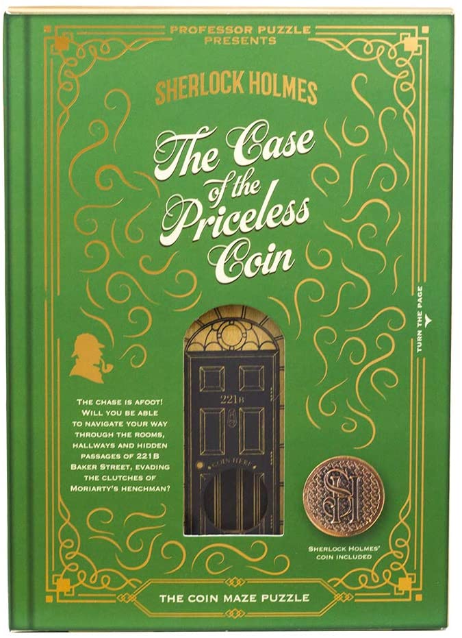 Sherlock Holmes The Case of The Priceless Coin Mystery Quiz Game by Professor Puzzle