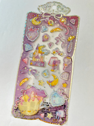 Shiny Purple Princess Stickers-by-BC USA