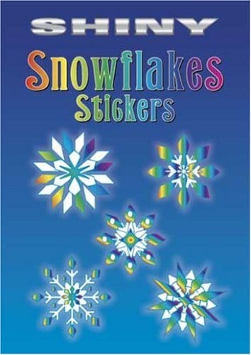 Shiny Snowflakes Stickers by Dover Publications