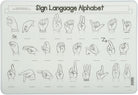 Sign Language Alphabet Placemat by Painless Learning 1