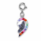 Silver BFF Broken Heart Charm by Charm It