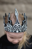 SilverBlack Medieval Crown by Great Pretenders 1