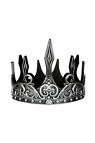 SilverBlack Medieval Crown by Great Pretenders 3