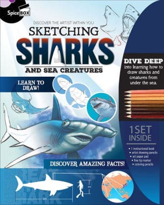 Sketching Sharks and Sea Creatures by SpiceBox