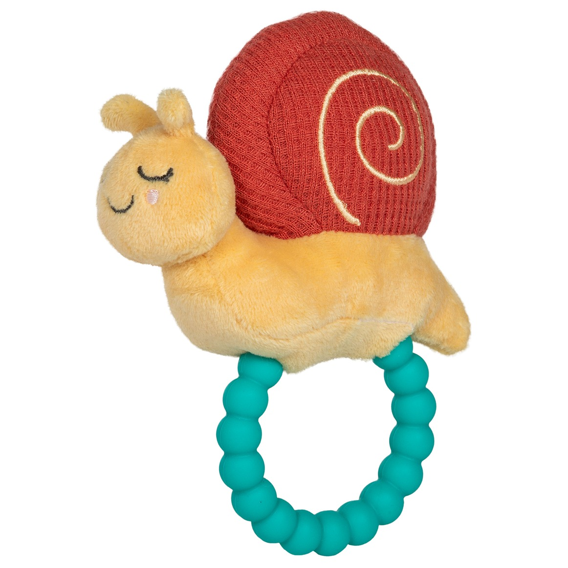 Skippy Snail Teether Rattle – 6″-by-Mary Meyer