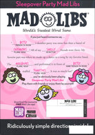Sleepover Party Mad Libs by Penguin Random House 1