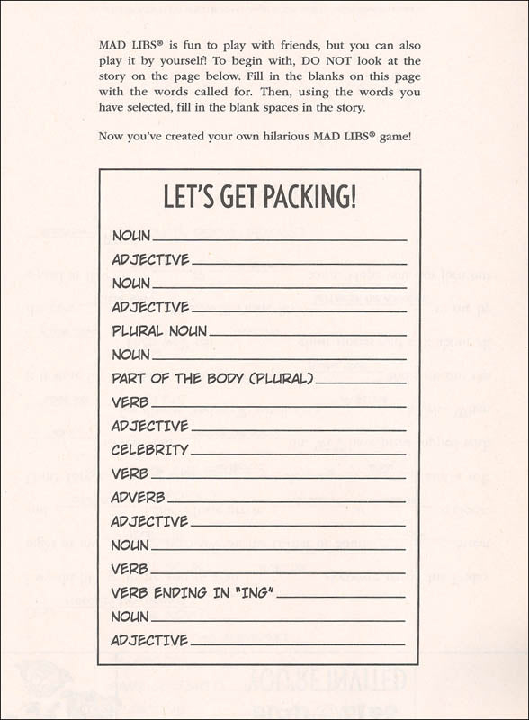 Sleepover Party Mad Libs by Penguin Random House 2