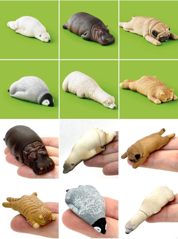 Sleepy Animal Figurines Vol 3 by BC USA 1