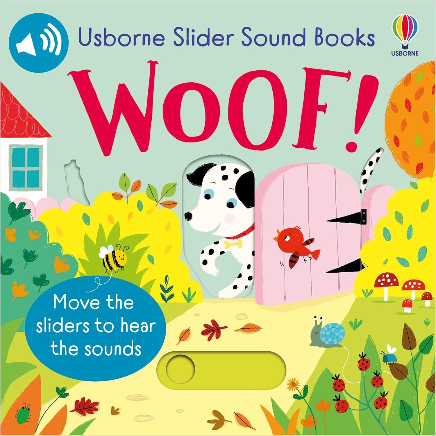 Slider Sound Books Woof!-by-Usborne