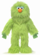 Small Green Monster Puppet by Silly Puppets