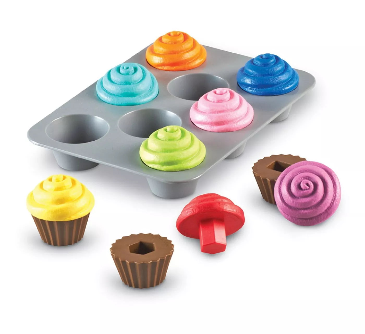 Smart Snacks Shape Sorting Cupcakes by Learning Resources 2